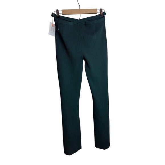 NWT Cult Gaia Ashton Pants in Isla Green Sz. L - Picture 7 of 9